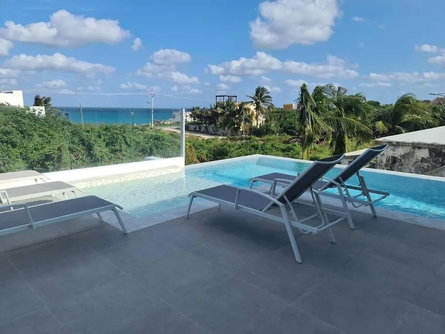 Luxury Villa Cascada- Infinity Oceanview Pool And Elevator Ilha das Mulheres México